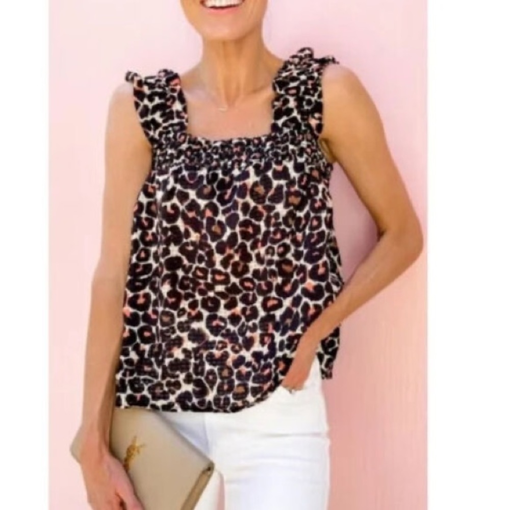 Women's Plus Size Ruffle Tank Top